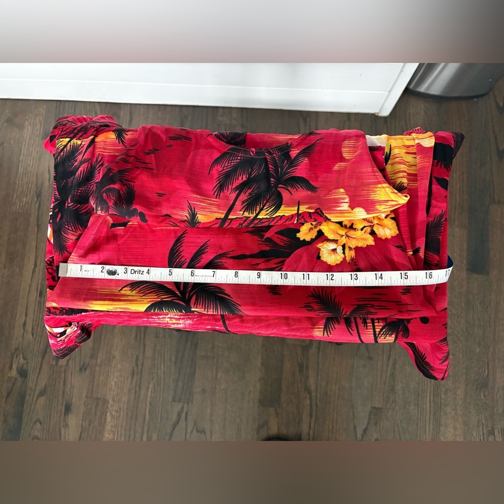 HAWAIIAN MAXI DRESS | Exotic Tropical Vintage Floral Pattern | Women’s Size 4-6 - Picture 9 of 17